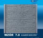 płot betonowy - wzór 7.0