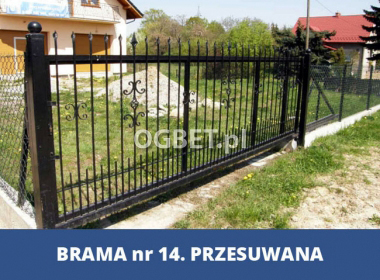 brama metalowa Ogbet