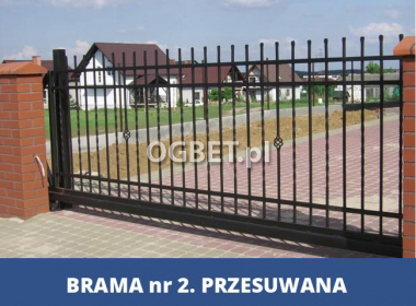 Brama przesuwna